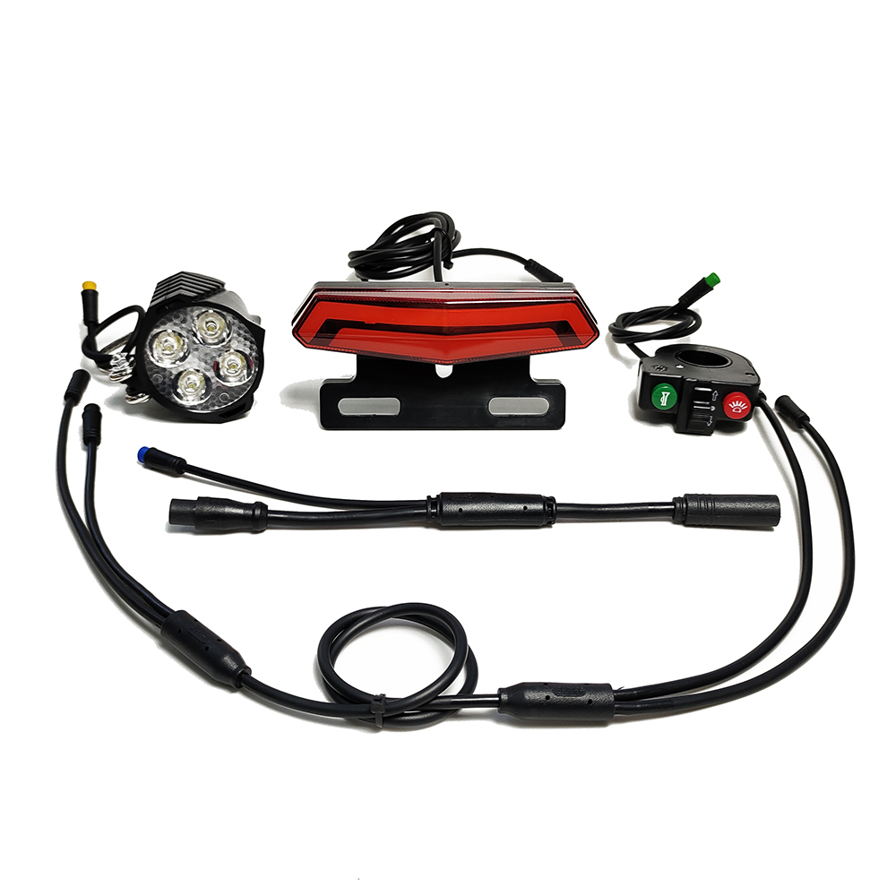 Motor Back Light Unique Design LED Headlight Tail Rear Lights Brake Light Turning Light ...
